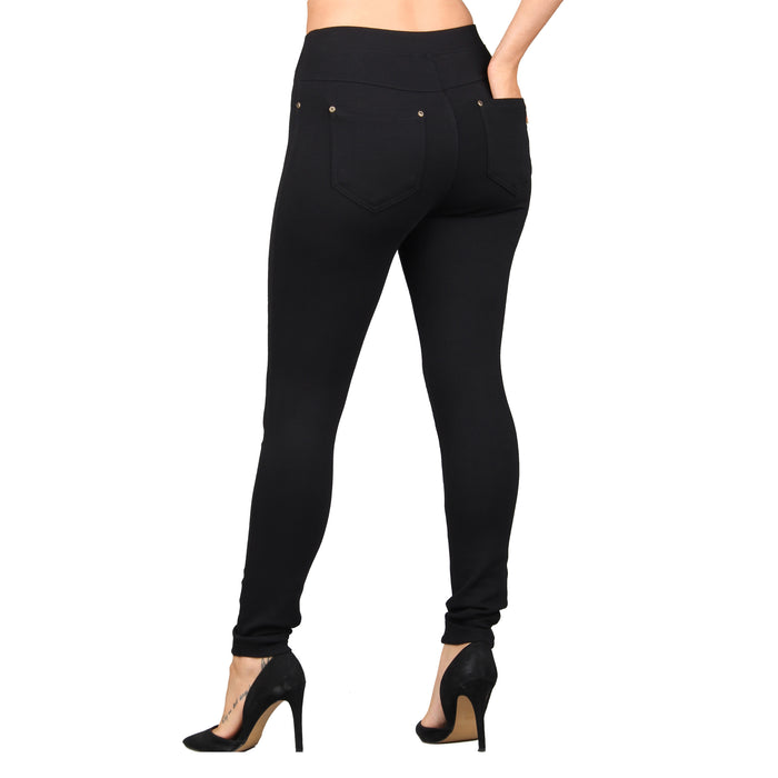 Plus Size Ponte Jeggings
