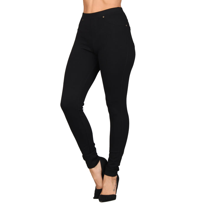 Plus Size Ponte Jeggings