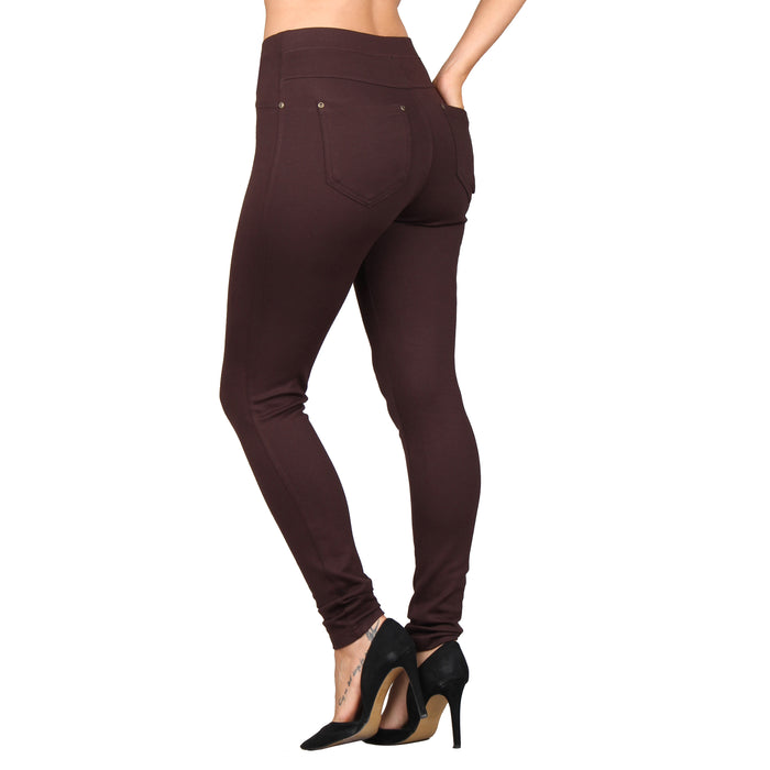 Plus Size Ponte Jeggings