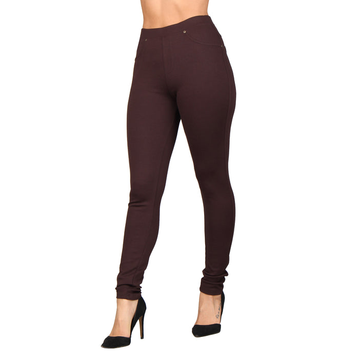 Plus Size Ponte Jeggings