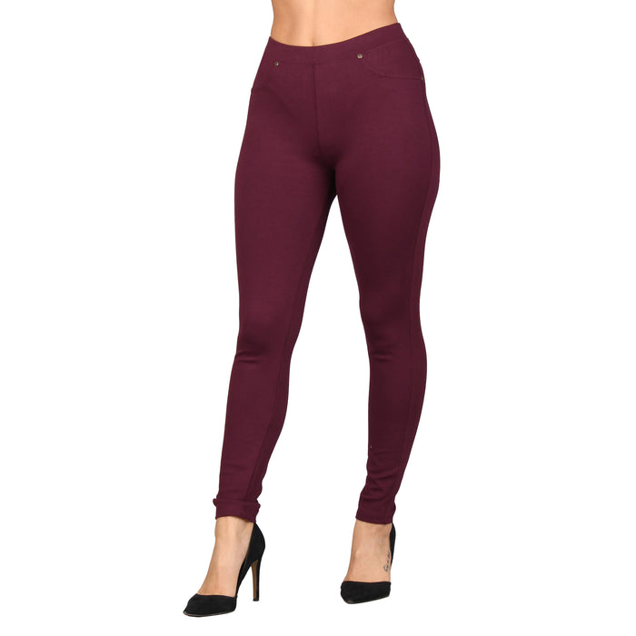 Plus Size Ponte Jeggings