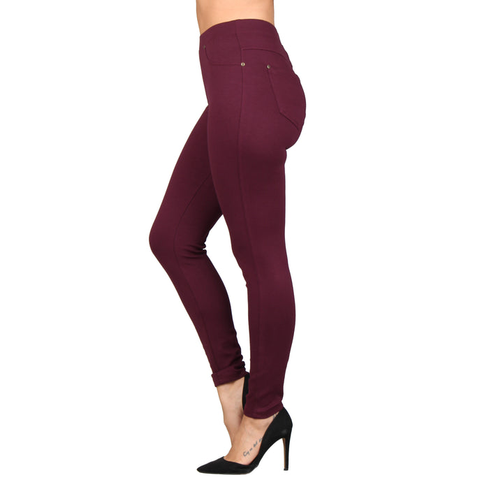 Plus Size Ponte Jeggings