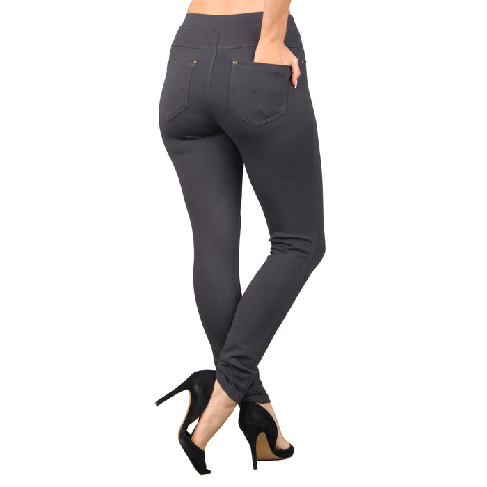Plus Size Ponte Jeggings
