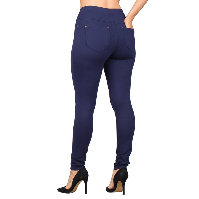 Plus Size Ponte Jeggings