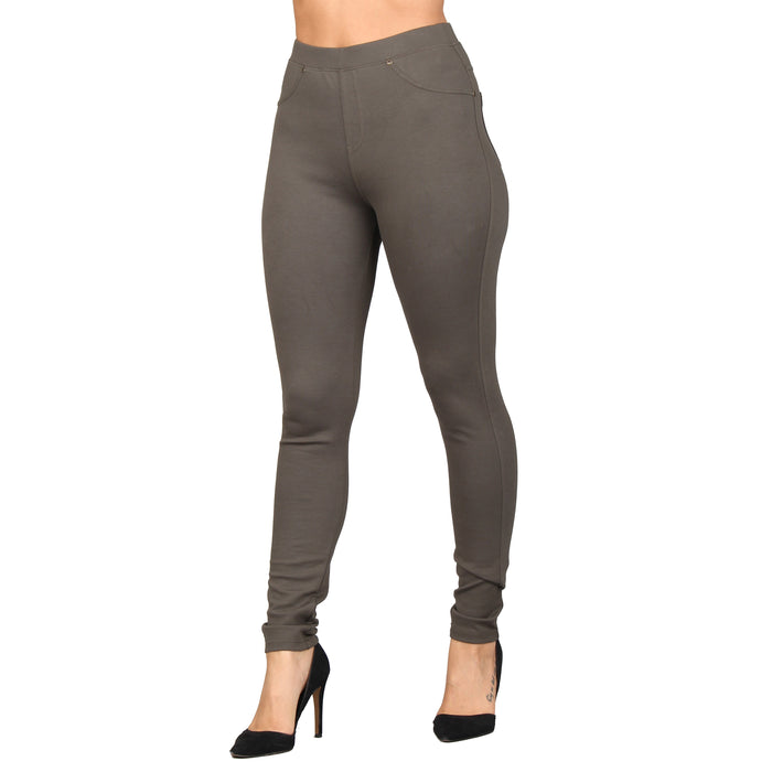 Plus Size Ponte Jeggings