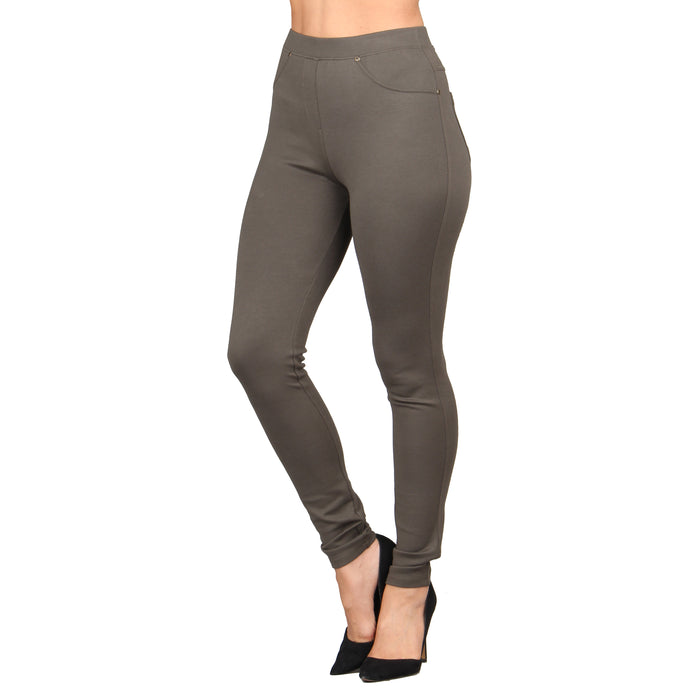 Plus Size Ponte Jeggings