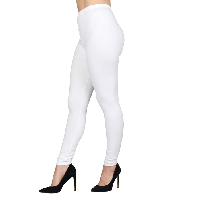 Solid Super Soft Leggings Plus