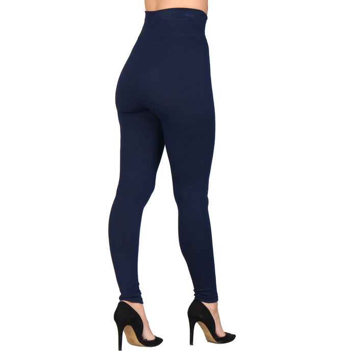 Buy Yelete Legwear High Waist Compression Leggings With French Terry  Lining, Plus Size Online at desertcartCyprus