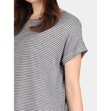 high low curved t shirt