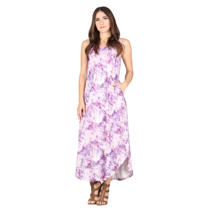Plus Size Printed Shirt Tail Dress