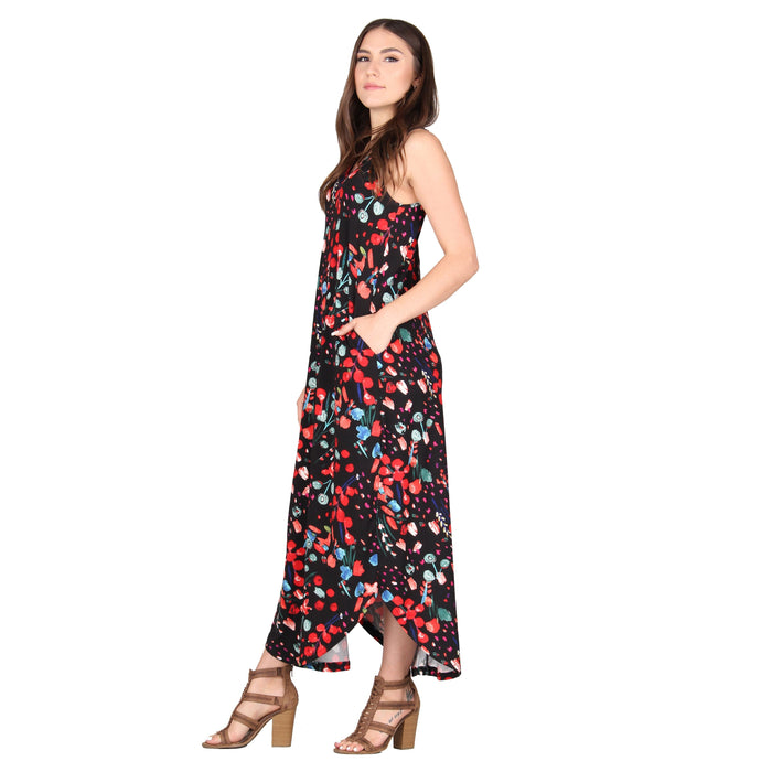 Plus Size Printed Shirt Tail Dress