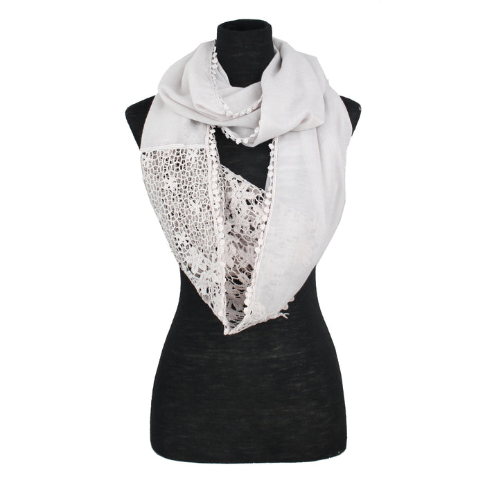 Lace Infinity Scarf
