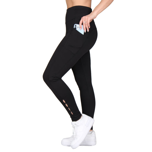 Lids Indianapolis Colts Certo Women's High Waist Two-Pocket Leggings -  Charcoal
