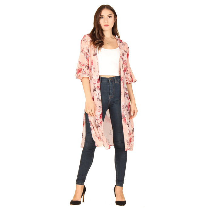 Tie Front Kimono