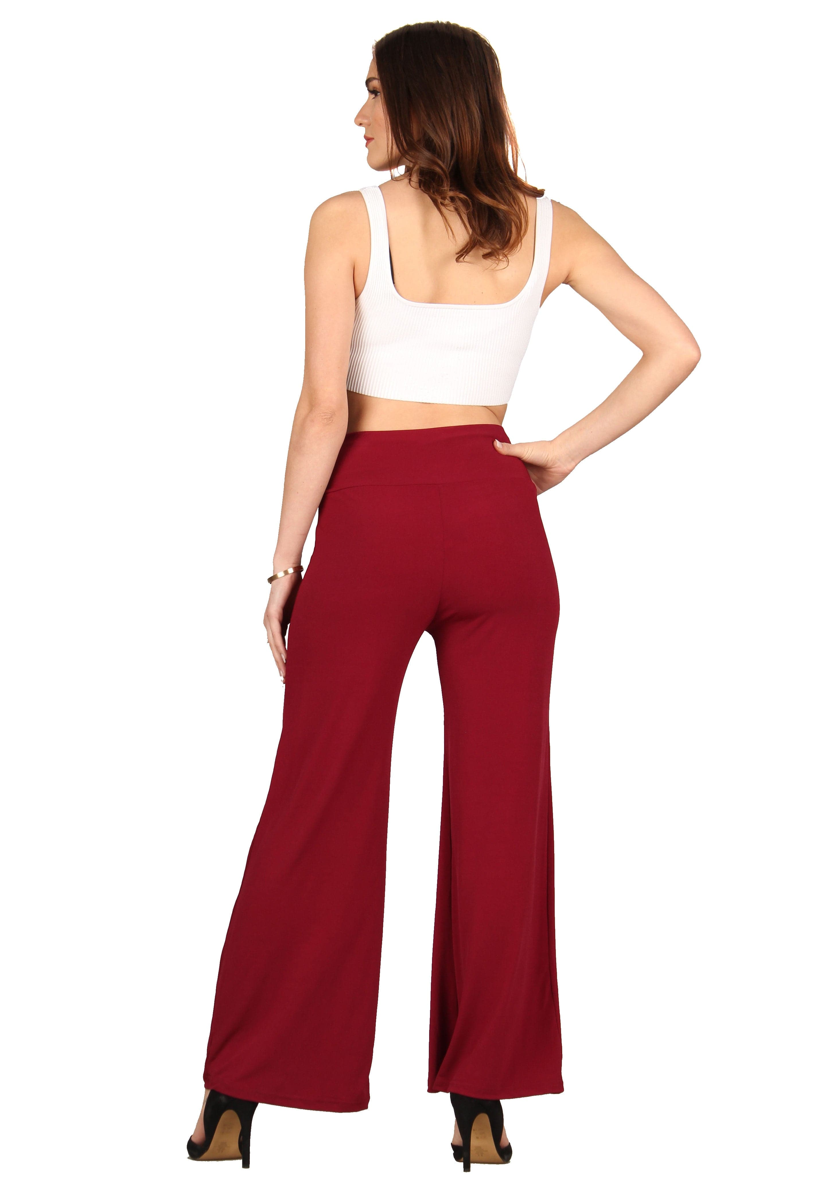 Red Palazzo Trouser - Acorns n Gold