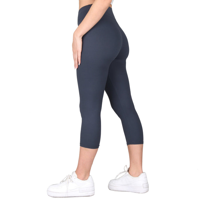 Solid Capri Super Soft Leggings