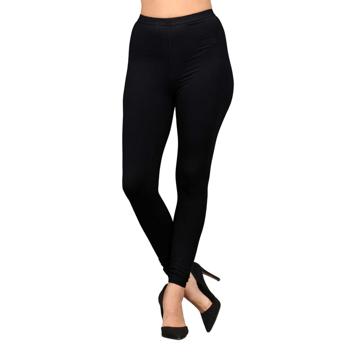 Solid Super Soft Leggings Plus