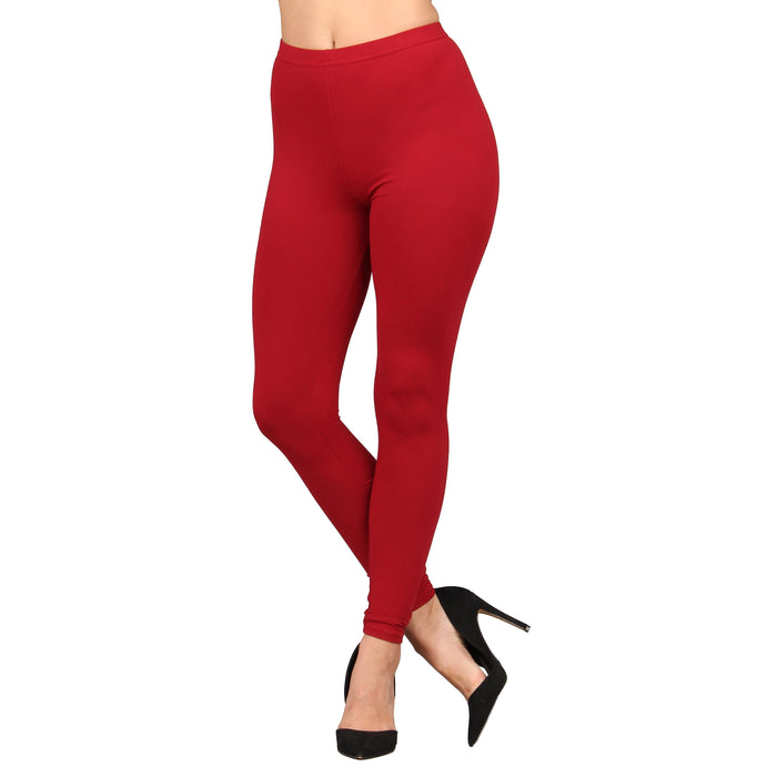 Solid Super Soft Leggings Plus