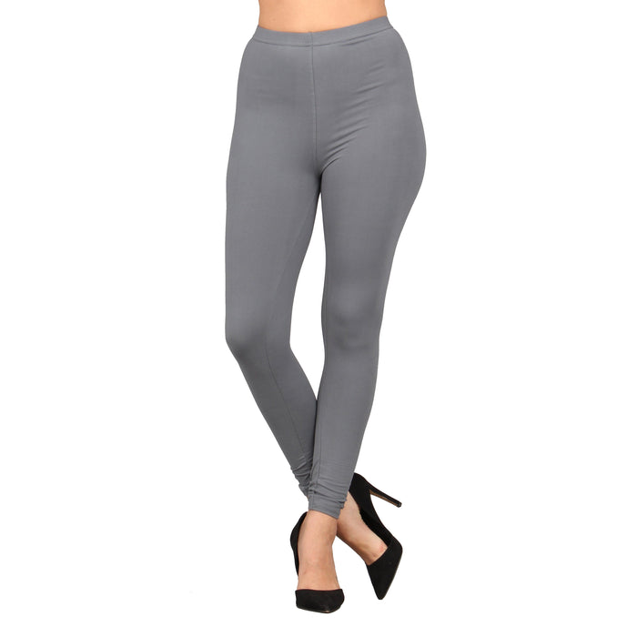 Solid Super Soft Leggings Plus