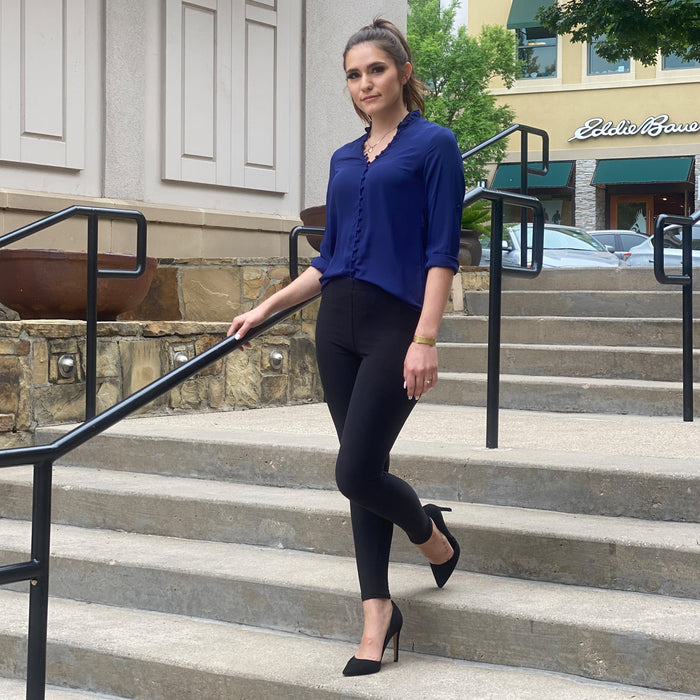 Solid Super Soft Leggings Plus