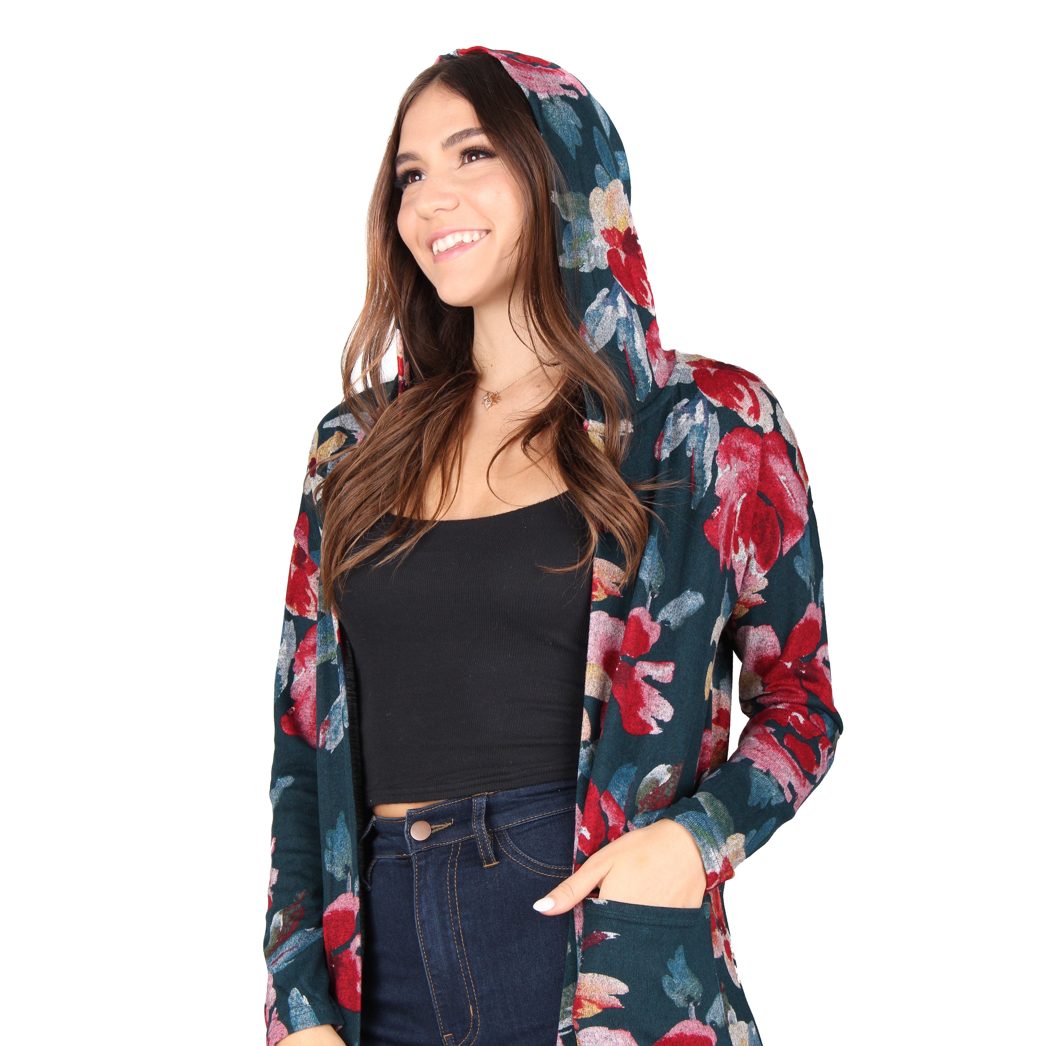★Adelio★ wrap hood cardigan (3color) Amazon.com: Women's Chunky Cable Knit Cardigans Long Sleeve